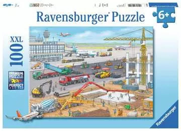 100 pc Construction at the Airport Puzzle
