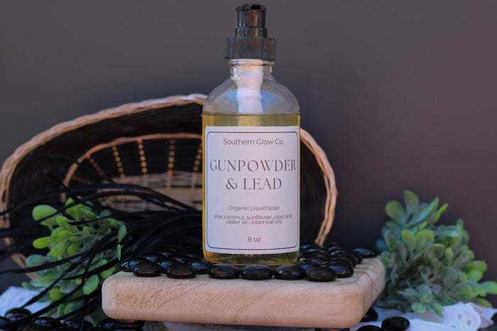 8oz Gunpowder & Lead Hand Soap