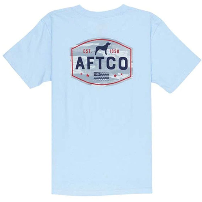 AFTCO Boys' Best Friend Short Sleeve Tee