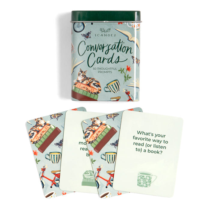Bookish Conversation Cards #525453