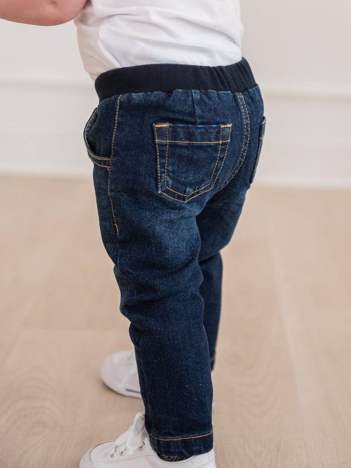 Boys Denim Pull-on Jeans