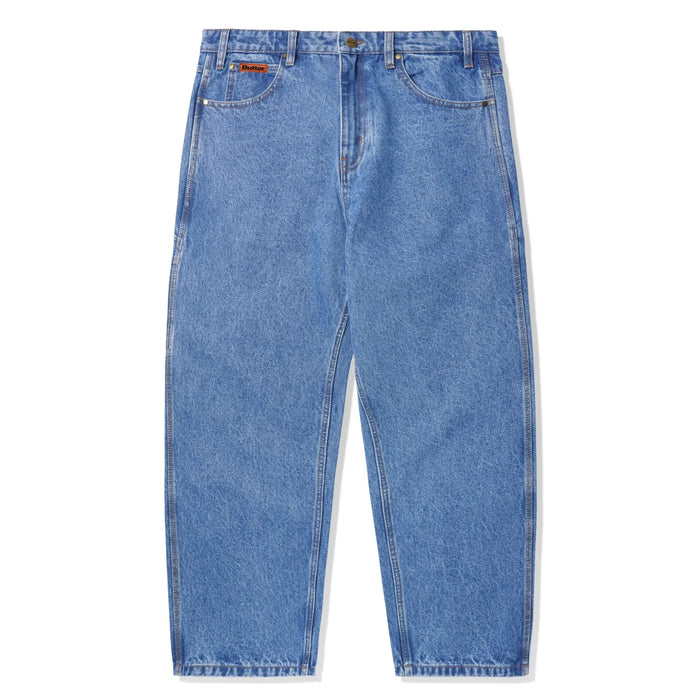 Butter Goods Baggy Denim Jeans Washed Indigo