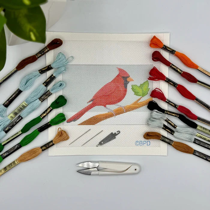 Cardinal Needlepoint Kit 6x4