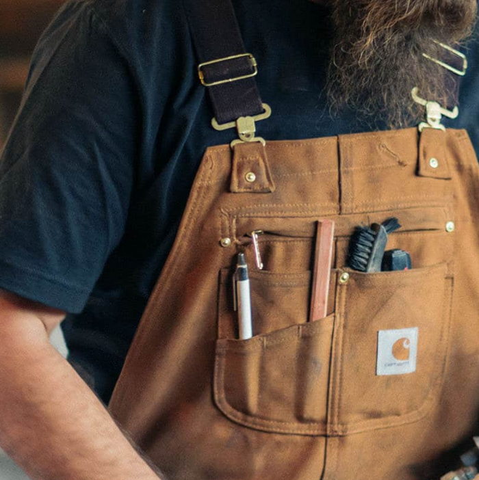 Carhartt Men's Relaxed Fit Duck Bib Overall
