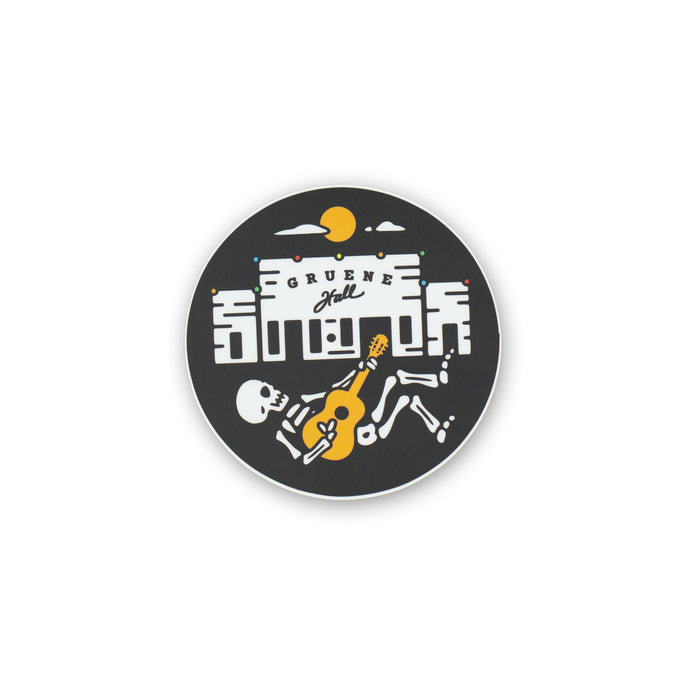 Gruene Hall Skeleton Sticker