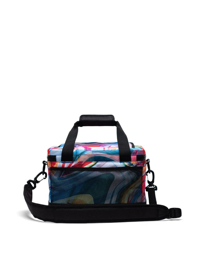 Herschel Pop Quiz Cooler 12 Pack Insulated Paint Pour Multi