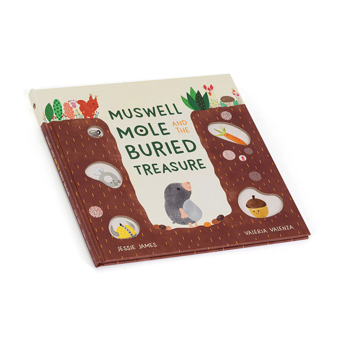 Jellycat 'Muswell Mole and the Buried Treasure' Book