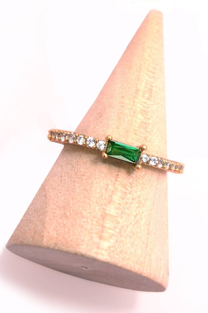 JOSSLYN by wall to wall - Rainbow Gem Eternity Ring