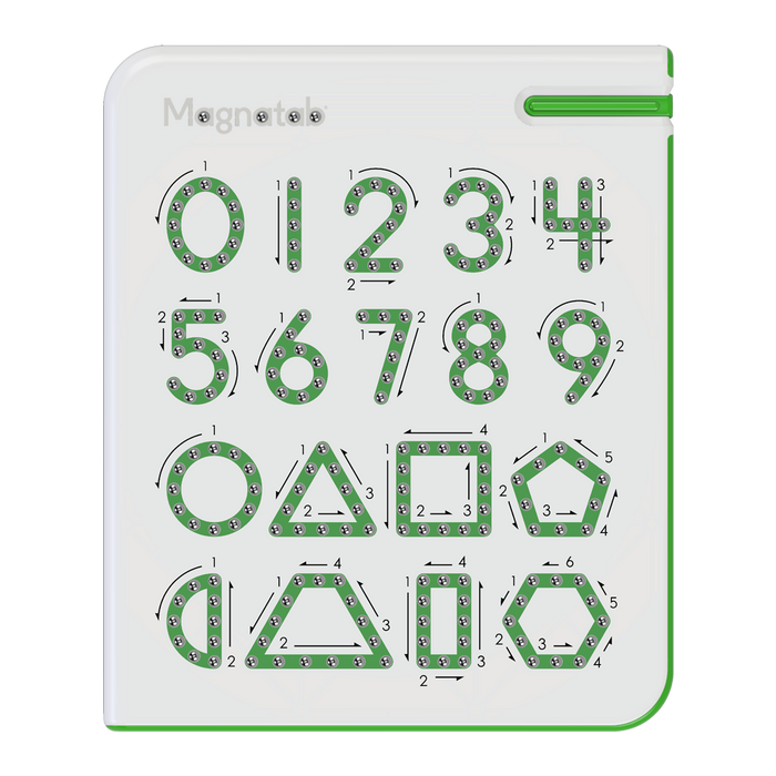 Magnatab Numbers and Shapes