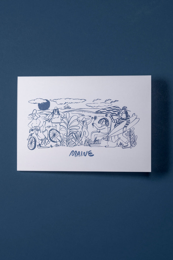 Maine Scene Card