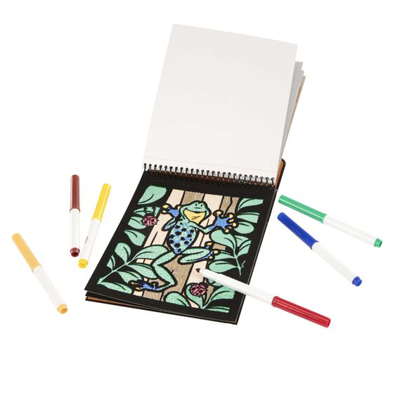 Melissa & Doug On-the-Go Magic Velvet - Animals