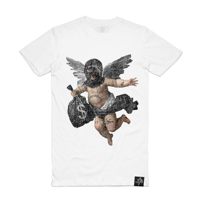 Men HASTA MUERTE MB Angel Tatt T-Shirt