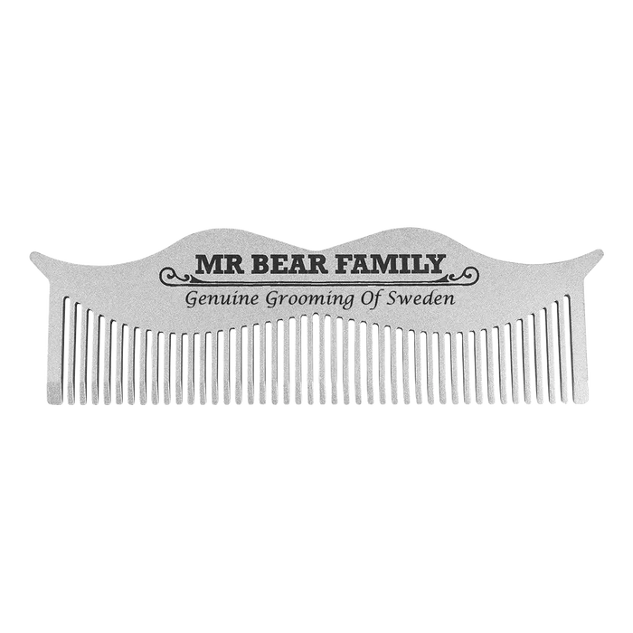 Mr Bear Family bartekam i rustfritt stål