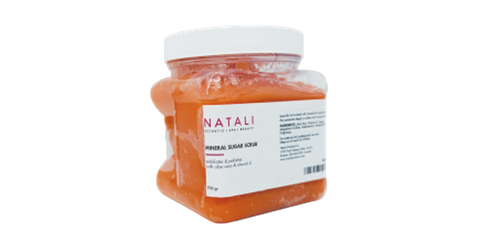 Natali Mineral Sugar Scrub (Orange) 700gr
