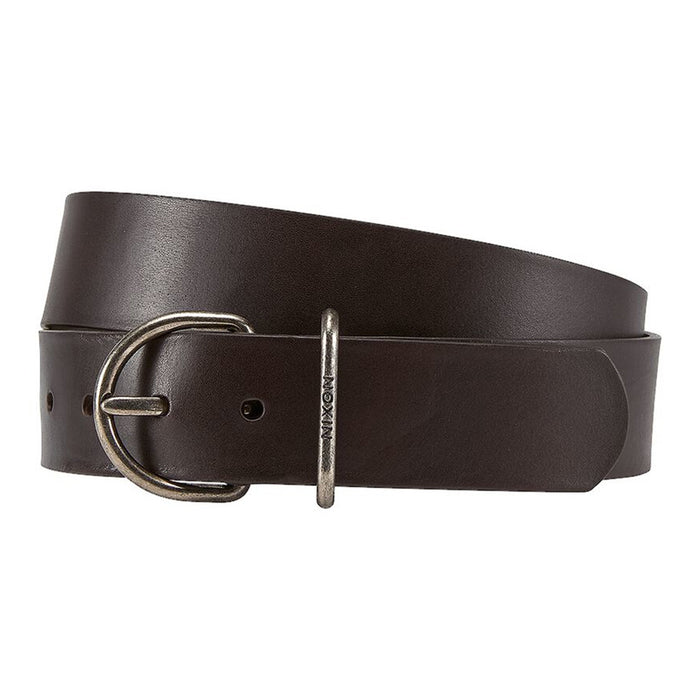 Nixon Steele Belt Dark Brown