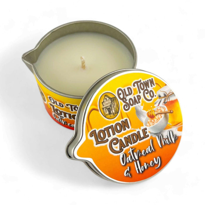 Oatmeal Milk & Honey Lotion Candle - Old Town Soap Co.