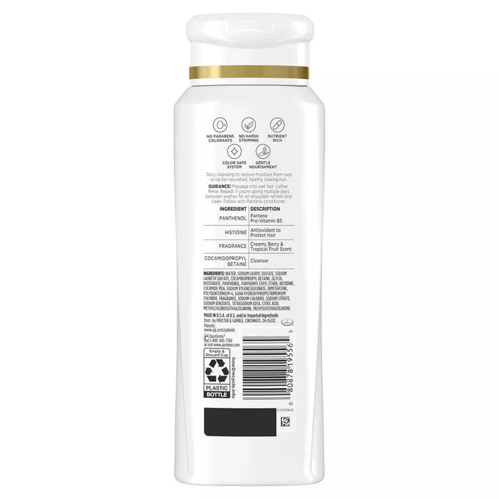 Pantene Daily Moisture Renewal Shampoo 12 oz - 6 Pack