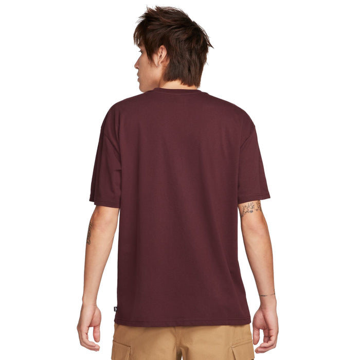 Nike SB Logo T-Shirt Burgundy