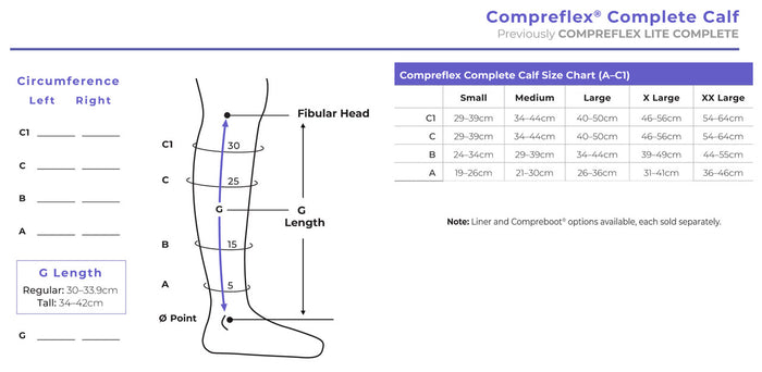Sigvaris Compreflex Complete Calf
