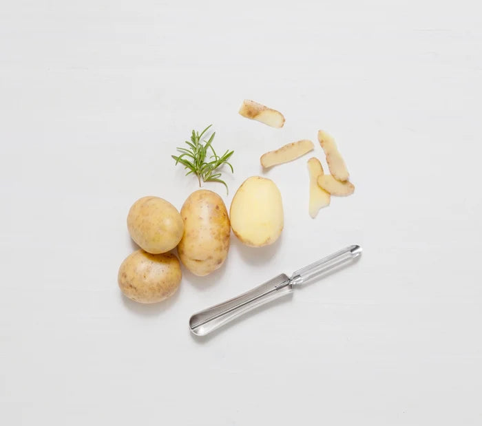 Jonas of Sweden Skalare Jonas Original 17cm stainless steel potato and vegetable peeler – classic Swedish kitchen tool with precision swivel blade, made in Sweden