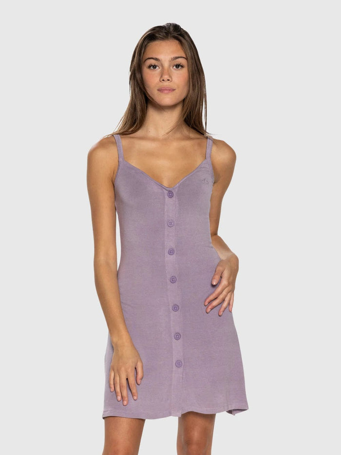 TEAMLTD Ladies Button Up Tank Dress