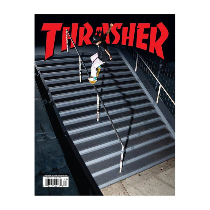 Thrasher Magazine Issues Januar 2023