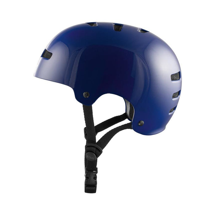 TSG Evolution Solid Helm Gloss Evo Blue Gr. S - M