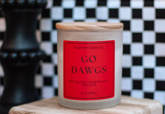 10oz Go Dawgs Candle