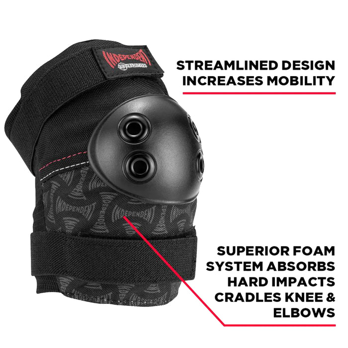187 x Independent Killer Pads Jr. Six Pack Set Black