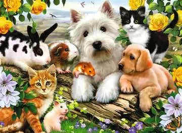300 pc Happy Animal Buddies Puzzle