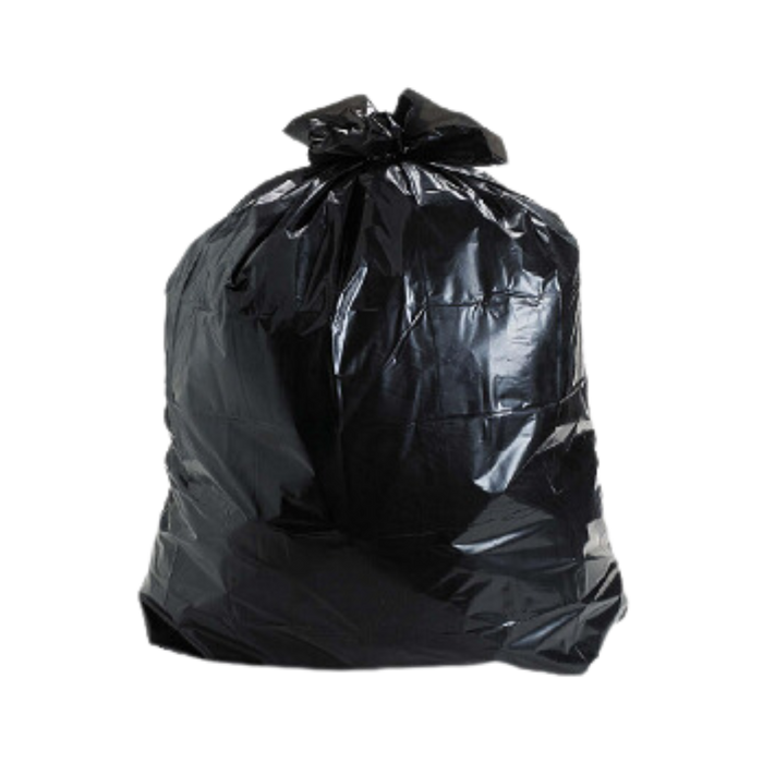 35" x 47", Regular Black Garbage Bags