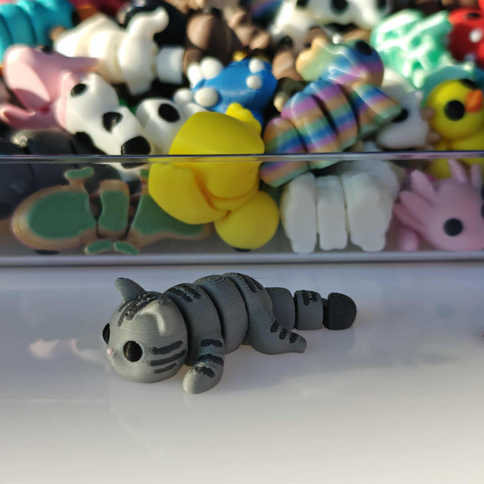 3D Printed Micro Critters - Cat
