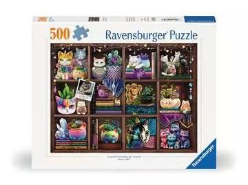 500 pc Cubby Cats and Succulents Puzzle