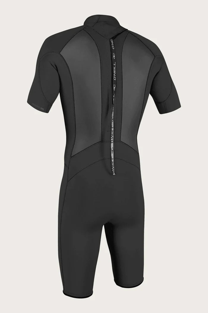O’Neill O’Riginal 2mm short sleeve spring wetsuit black back view