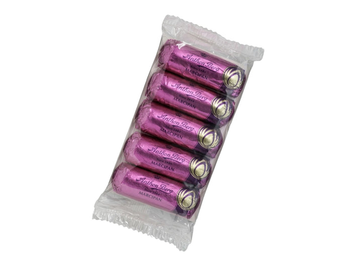 6 x Anthon Berg Marsipanbröd 5-Pack 125g (4.41 oz) – Premium Danish Dark Chocolate Covered Marzipan Bars