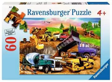 60 pc Construction Crowd Puzzle