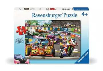 60 pc Racetrack Rally Puzz;e