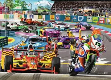 60 pc Racetrack Rally Puzz;e