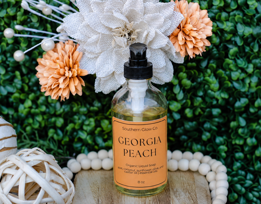 8oz Georgia Peach Hand Soap