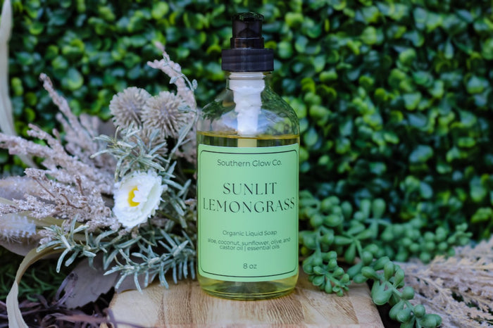 8oz Sunlit Lemongrass Hand Soap