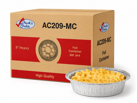9" Foil Take-Out Containers