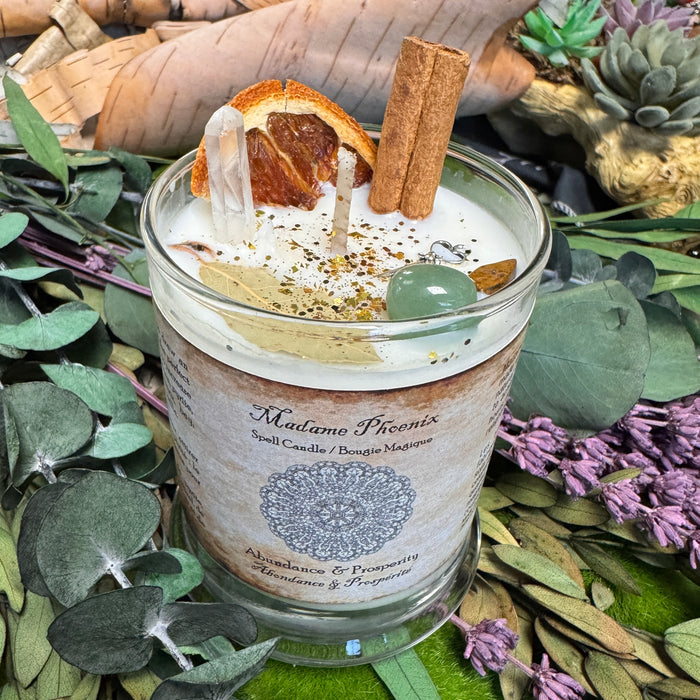 Abundance Deluxe LIMITED EDITION Spell Candle