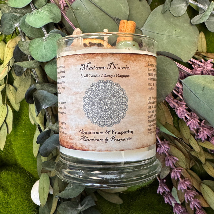 Abundance Deluxe LIMITED EDITION Spell Candle