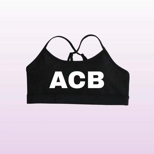 ACBikinis Black Sports Bra