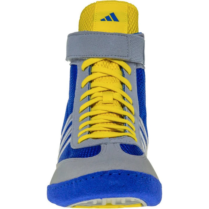 Adidas Shoe Wrestling Combat Speed 4    Royal-Yellow - Takedown Distribution