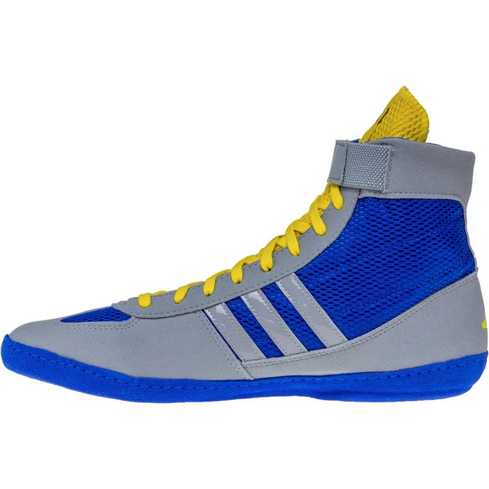 Adidas Shoe Wrestling Combat Speed 4    Royal-Yellow - Takedown Distribution