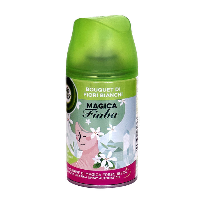 AIR WICK DEO MATIC RIC.250ML MAGICA FIABA FIORI BIANCHI