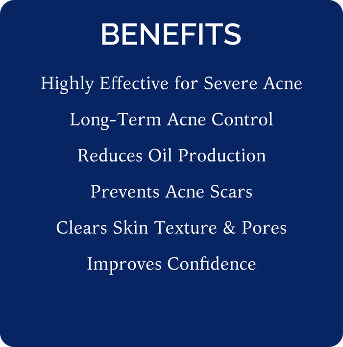AKNOZAP Softgel Capsules with Isotretinoin - 10mg