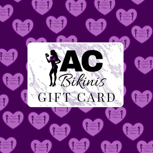Angel Competition Bikinis gift card for NPC competitors - never expires