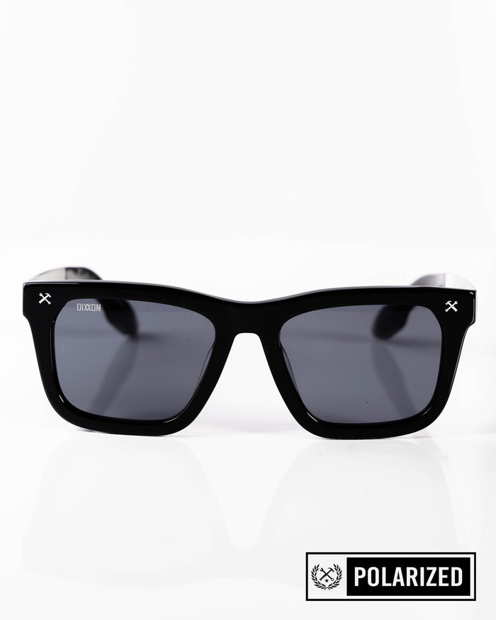 Anvil Metal Sunglasses - Black & Grey Polarised - Dixxon Flannel Co.